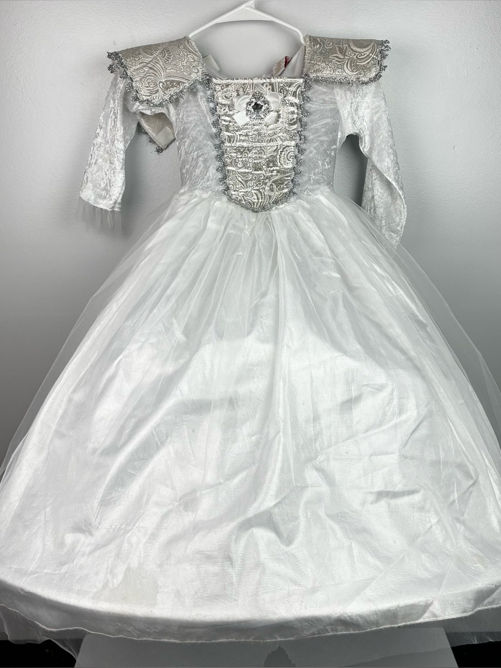 Fairy Dust White Hoop Skirt Princess Dress